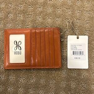 Hobo leather euro slide women’s wallet, brand new